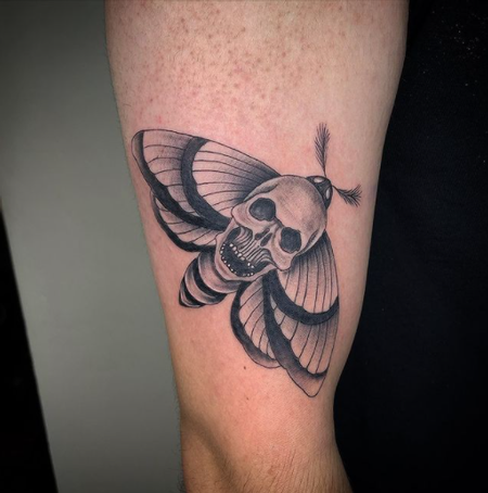 Tattoos - Dayton Smith Death Moth - 144459